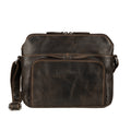 Siena Leather Crossbody Bag in Brown